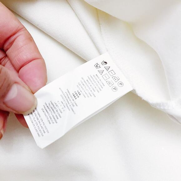 Michael Kors White Bead Accent Halter Top SZ M - Picture 3 of 8